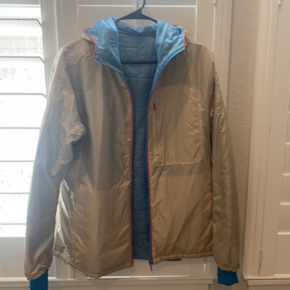 Reversible Cotopaxi blue/tan jacket - Picture 2 of 5